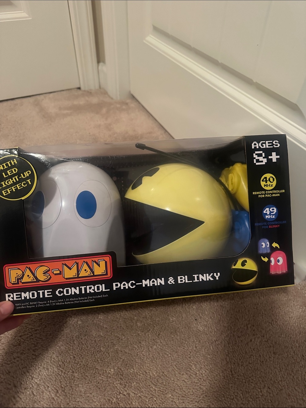 Remote Control & Blinky - Yellow & White Pac-Man new